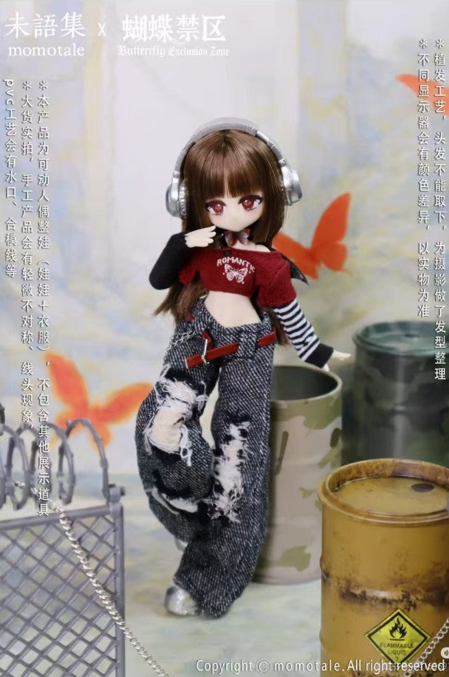 Momotale Butterfly Exclusion Zone Mjd Bjd Dressable Action Figure Graduation