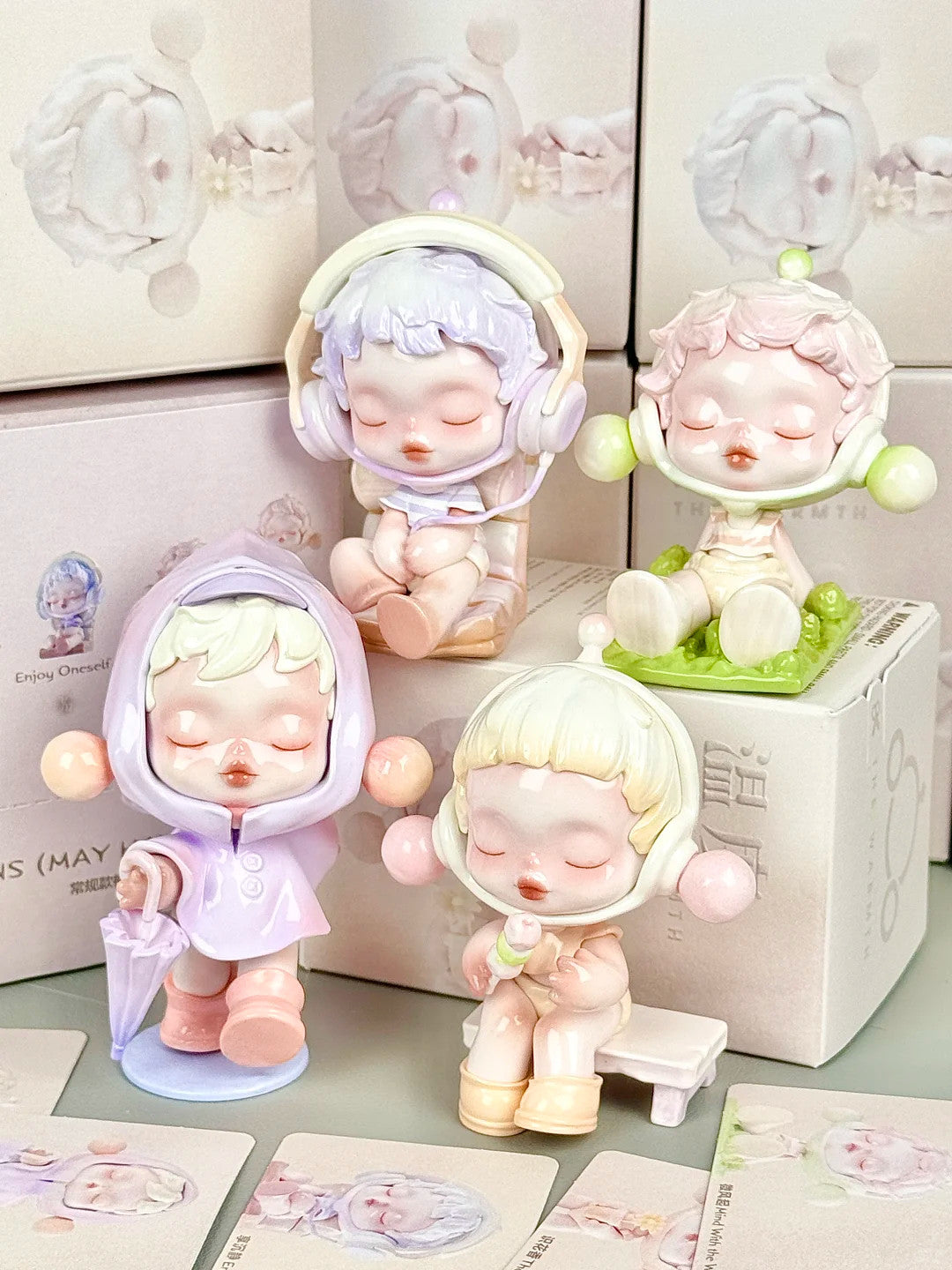 POP MART Skullpanda The Warmth Series Confirmed Blind Box Of 12 Hot Toys Gift
