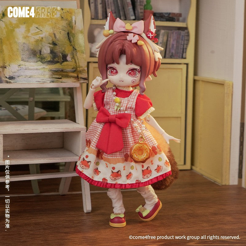 6Pcs Come4Free Minty Fantastic Forest Series 7.8In Bjd Dressable Action Figures