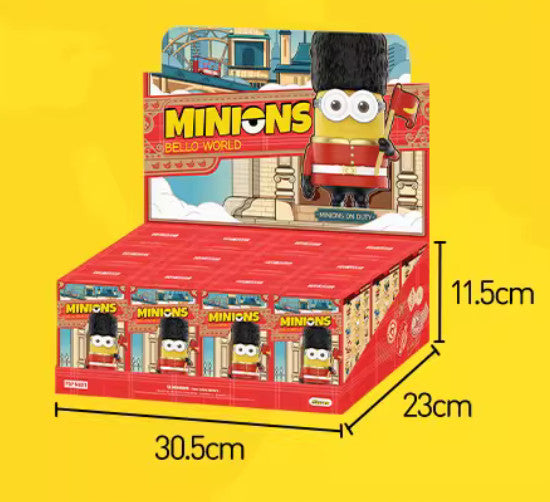 MINIONS WORLD TOUR SERIES FIGURE BLIND BOX TOY GIFT