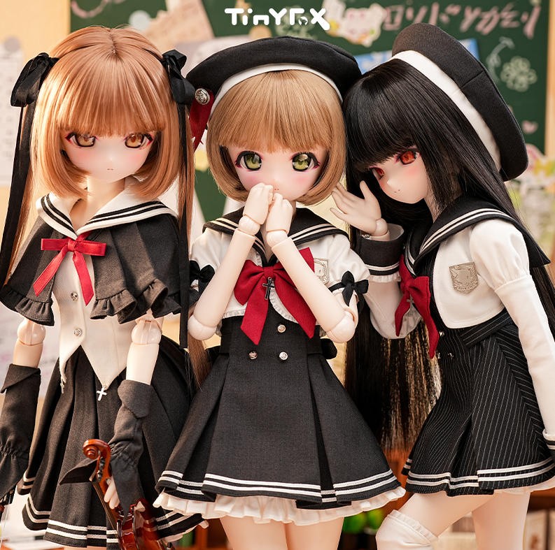 Pre-Order Tinyfox Art College Maiden 45.5cm/17.9" Bjd 1/4 Full Set Official Gift