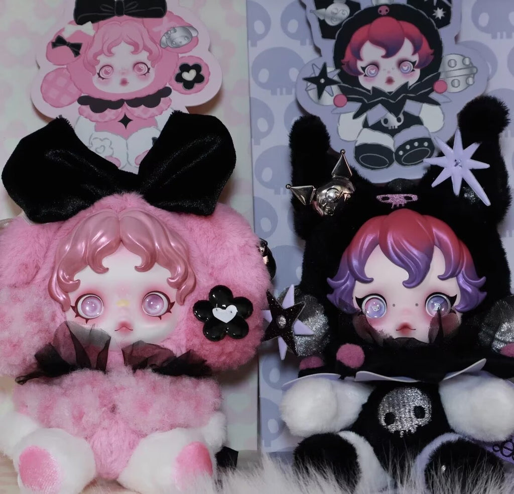 Authentic Skullpanda x My Melody & Kuromi Series Figure Toy Gift