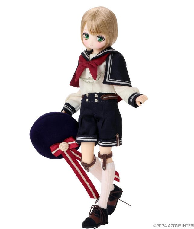 Azone Hal Rise To The Star Twilight Navy Ver. 8.2In Bjd Lovely 1/6 Full Set Gift