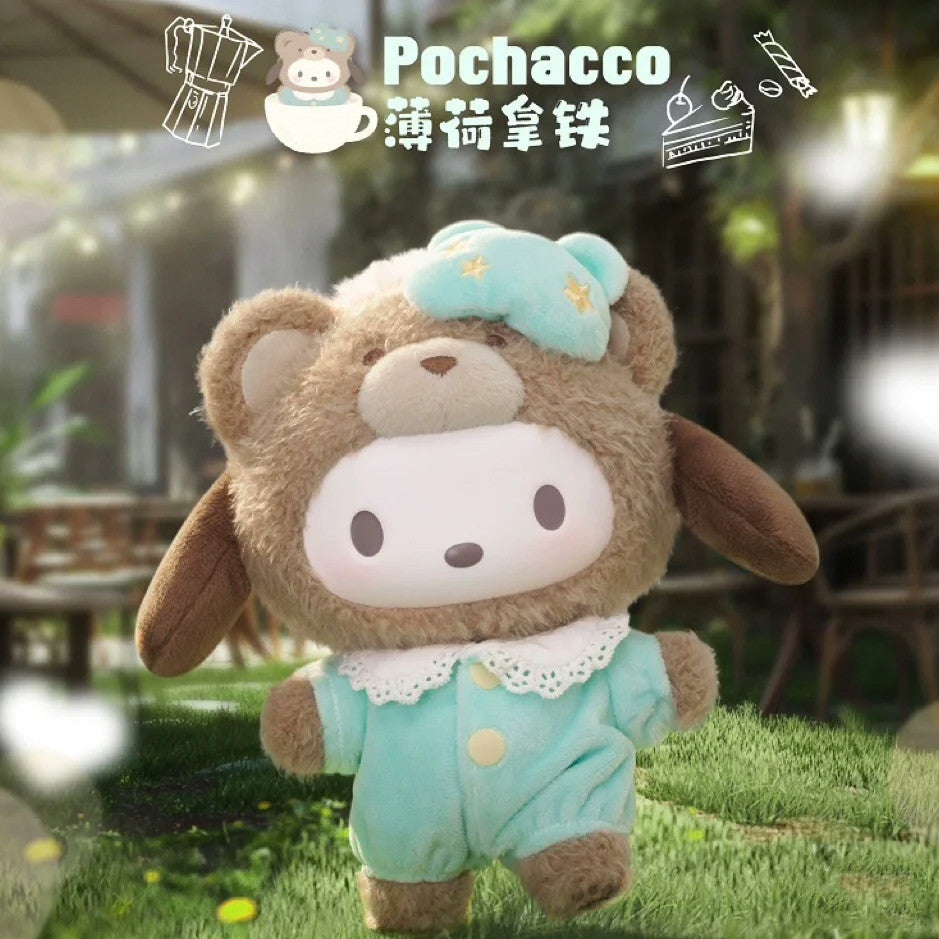 TOPTOY Sanrio Family Latte Baby Plush Doll Series Confirmed Blind Box Figure Toy