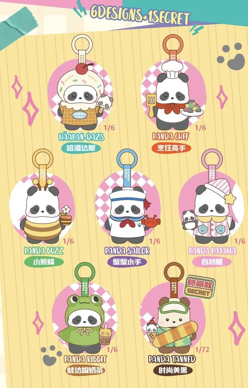 52TOYS Panda Roll Happy Weekend Series Blind Box Figures Toy New Plush Gift