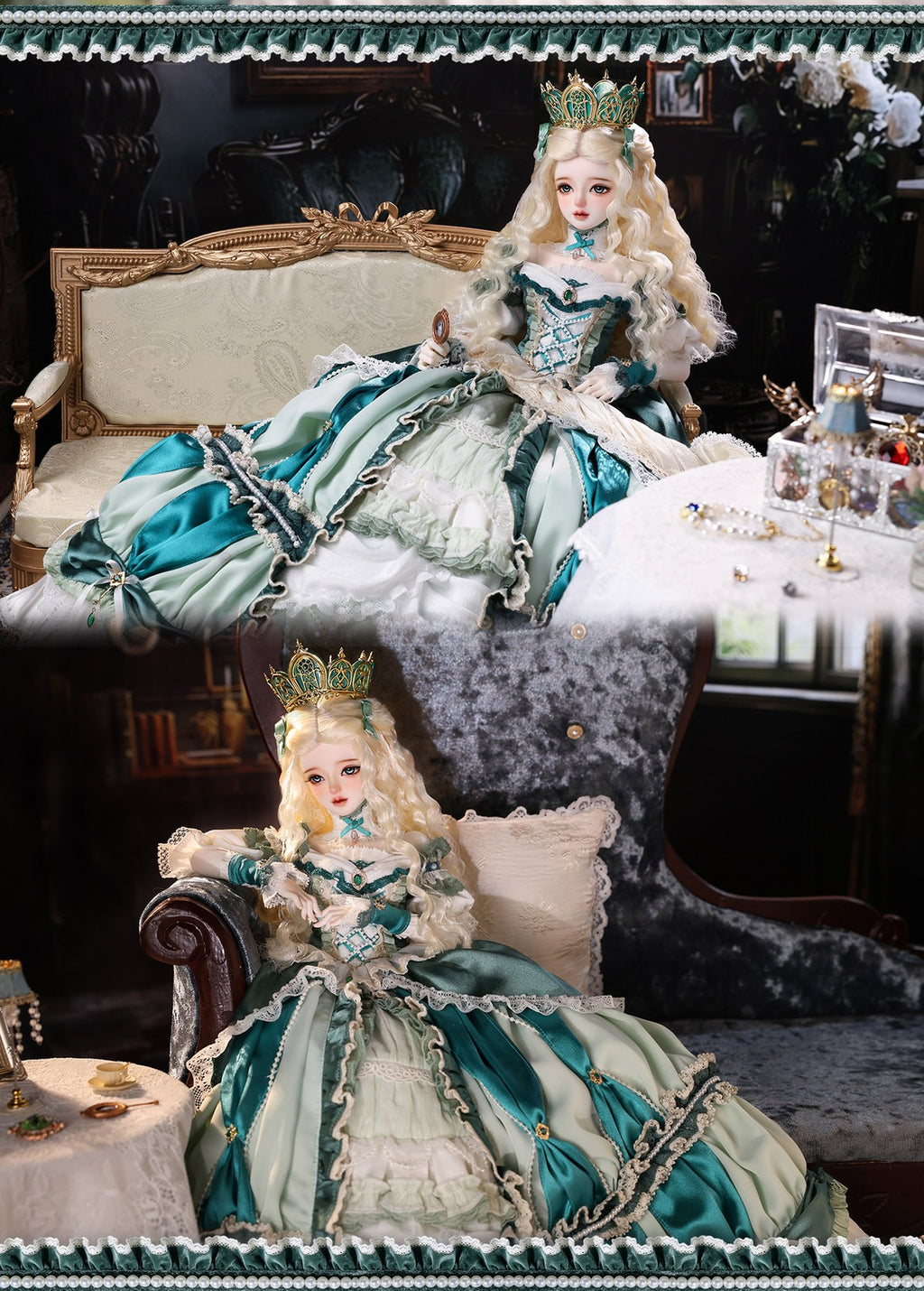 Pre-Order Gem Bernier Lingering Echo 17.9In Bjd Full Set Limited Official Gift