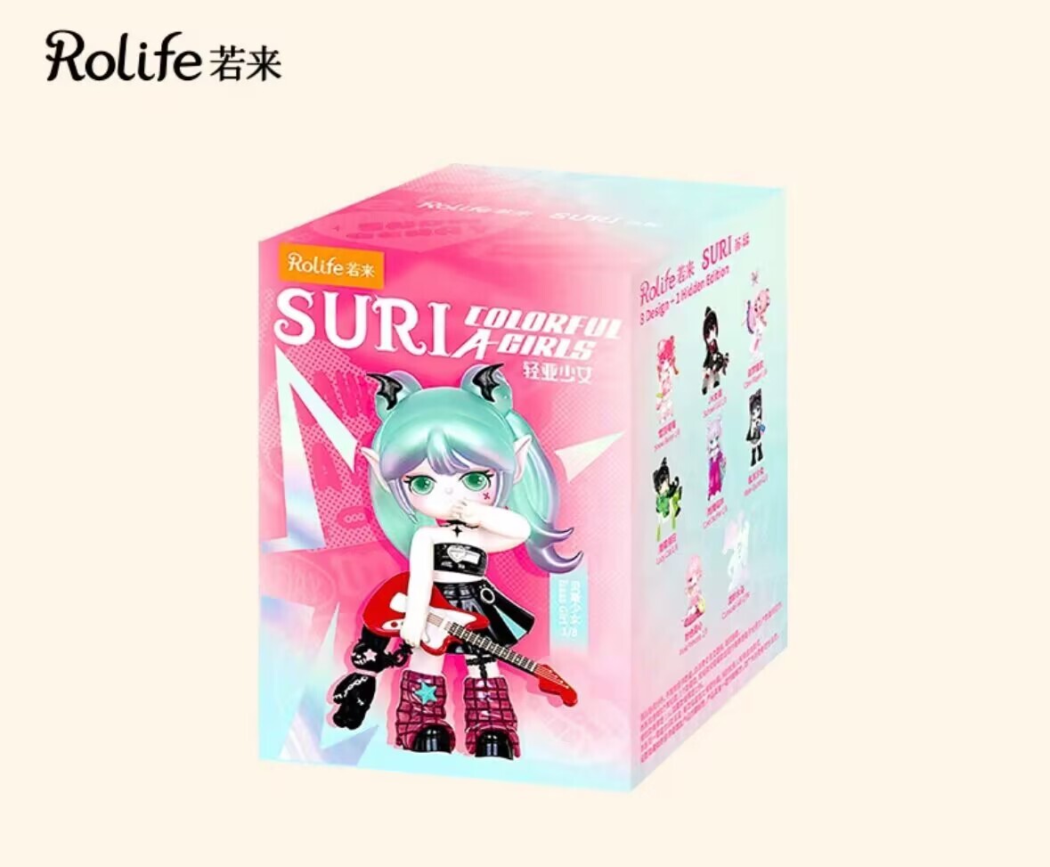 Rolife Suri Colorful A Girls Series Confirmed Blind Box Figure Hot Toys Gift