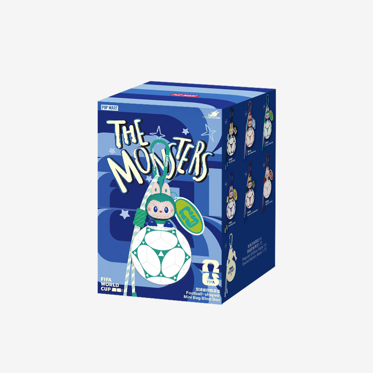 POP MART THE MONSTERS × FIFA SERIES - Football-shaped Mini Bag Authentic Hot Toy