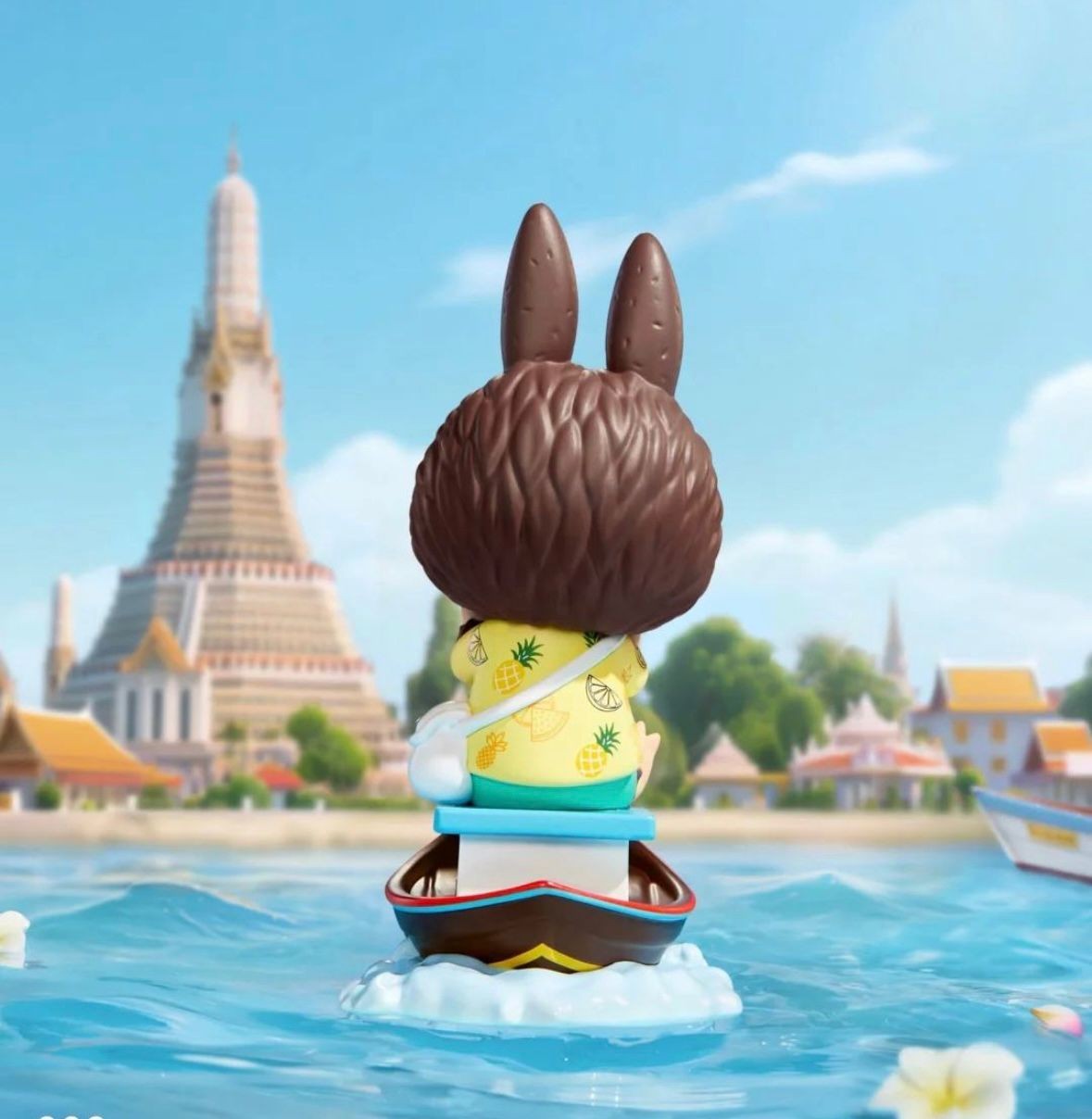 2025 Authentic Long-Tail Boat Figures Toy Thailand Limited Edition Doll