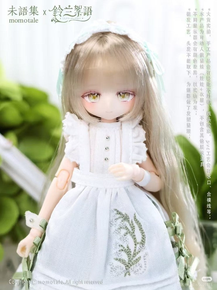 Momotale Series Lily Alice Rabbit Spring Day Bjd Cute Action Figure Gift Genuine