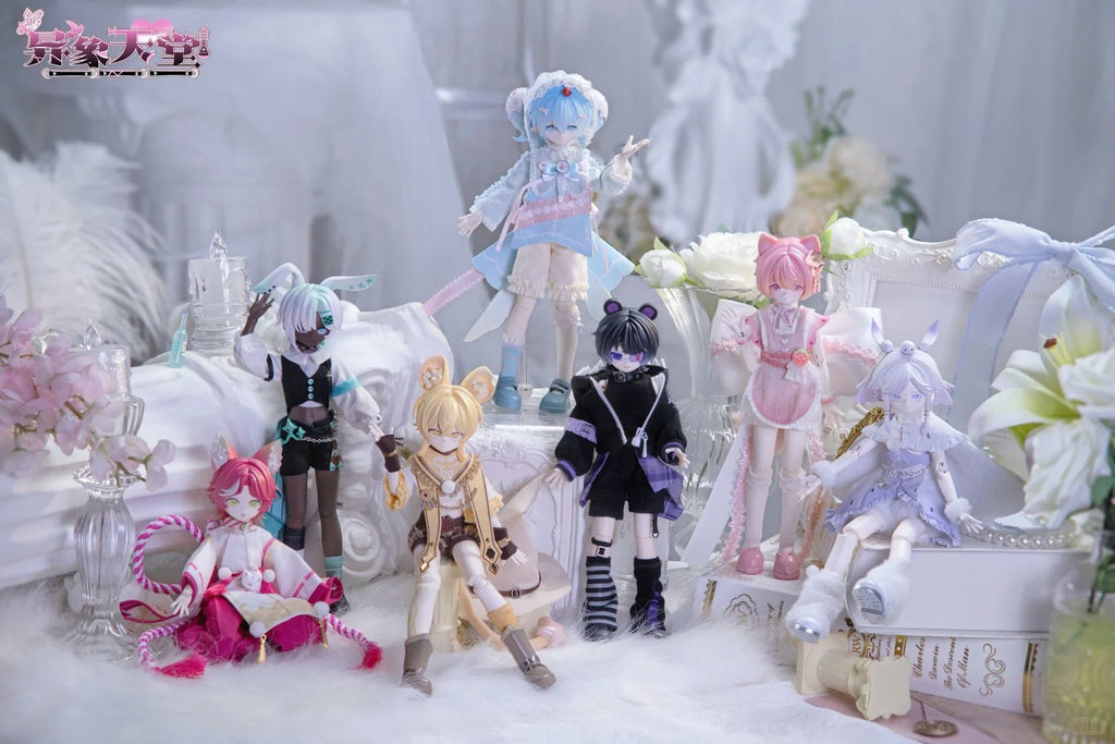 Pre-Sale Visions Paradise Dragon Fruit Fox 8.8In Lovely Bjd Action Figure Gift
