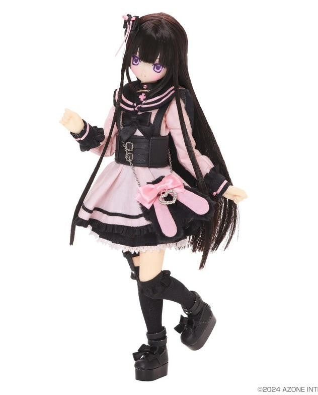Azone Melty☆Cute Wicked Sugar Aika Pinkish/Misty Girl 9.2" Bjd 1/6 Full Set Gift