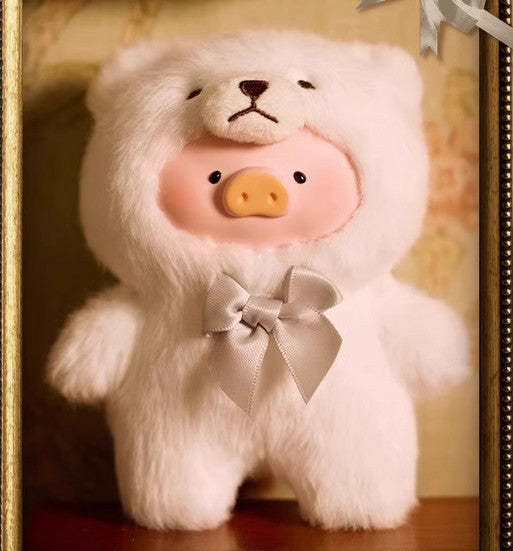 52TOYS LULU PIG VINTAGE TEDDY SERIES CONFIRMED BLIND BOX FIGURES TOY PLUSH DOLL