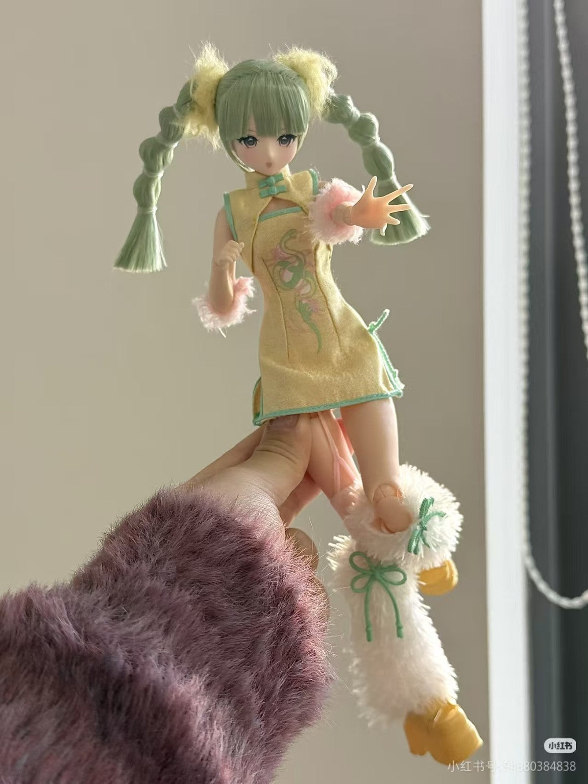 Mix Angel Ning Cheongsam Girl 25.5cm/10In Bjd Lovely Dressable Action Figure
