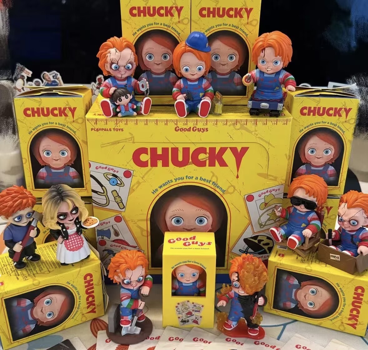 CHUCKY FRANCHISE HALLOWEEN SERIES FIGURES BLIND BOX CONFIRMED FIGURE HOT CUTE