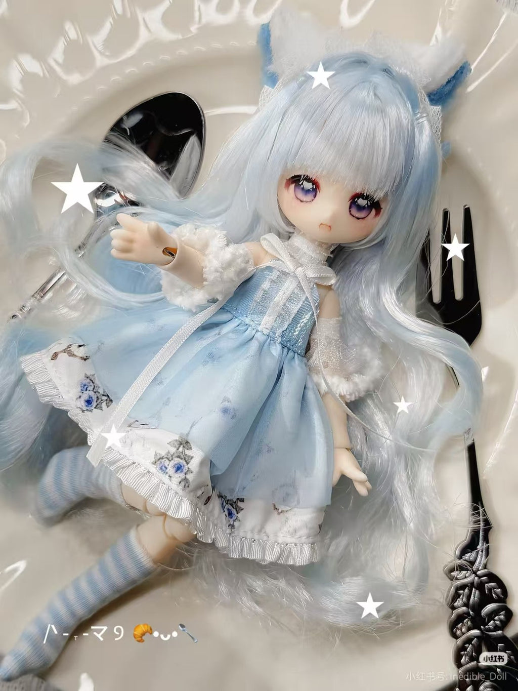 6Pcs Inedible Doll Stillwind Myth Series 15.5cm/6.1In Bjd Action Figures Gift