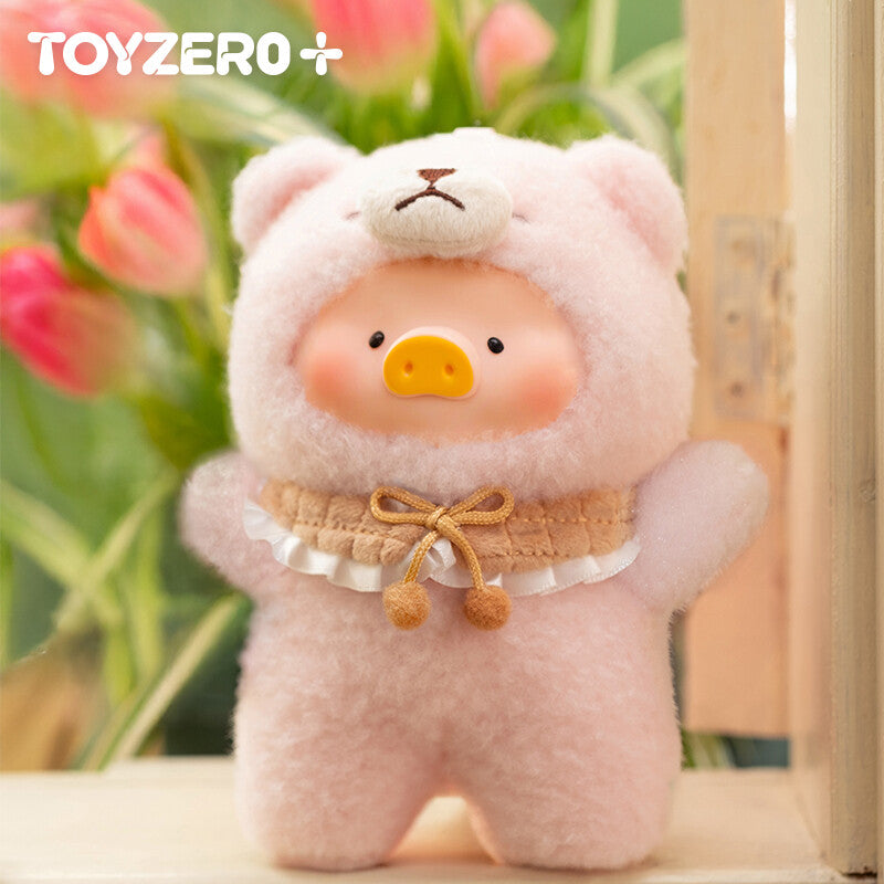 6Pcs Lulu The Piggy Teddy/Bunny Joyful Time Action Figures Vinyl Pendants