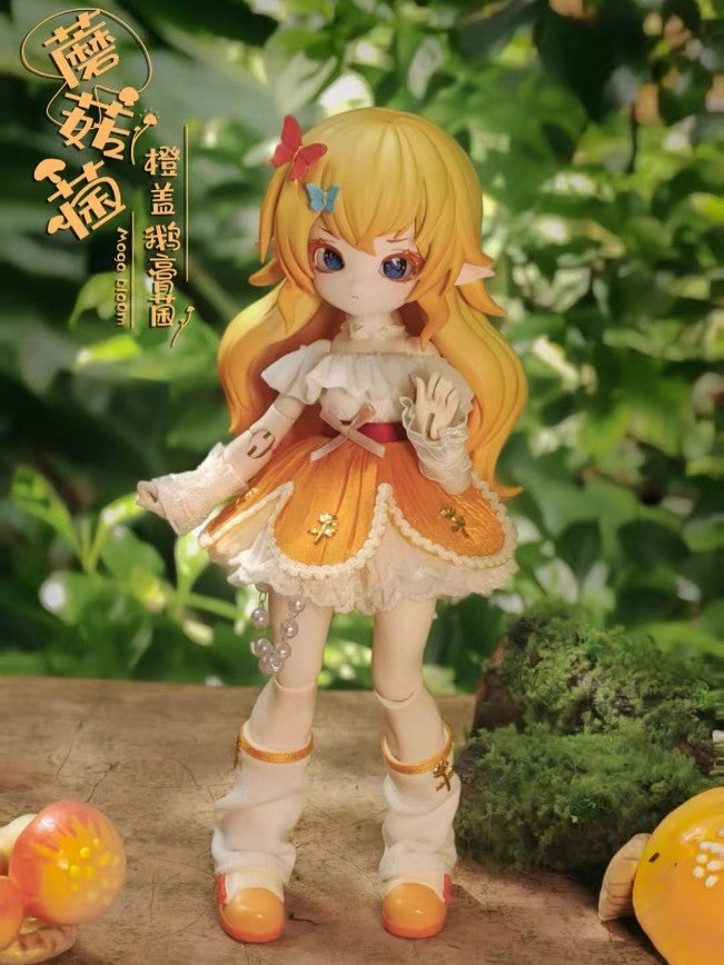 Mogo Bloom Mushroom 14.2cm/5.5In Bjd Doll Dressable Action Figure Gift In Stock