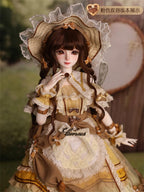 Pre-Order Gem Emma Wheat 45.5cm/17.9In Bjd Full Set Limited Official Dressable