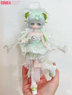 Come4Free Taowan Pingye Draw Lots Spirit 19cm/7.4In Bjd Doll Action Figure Gift