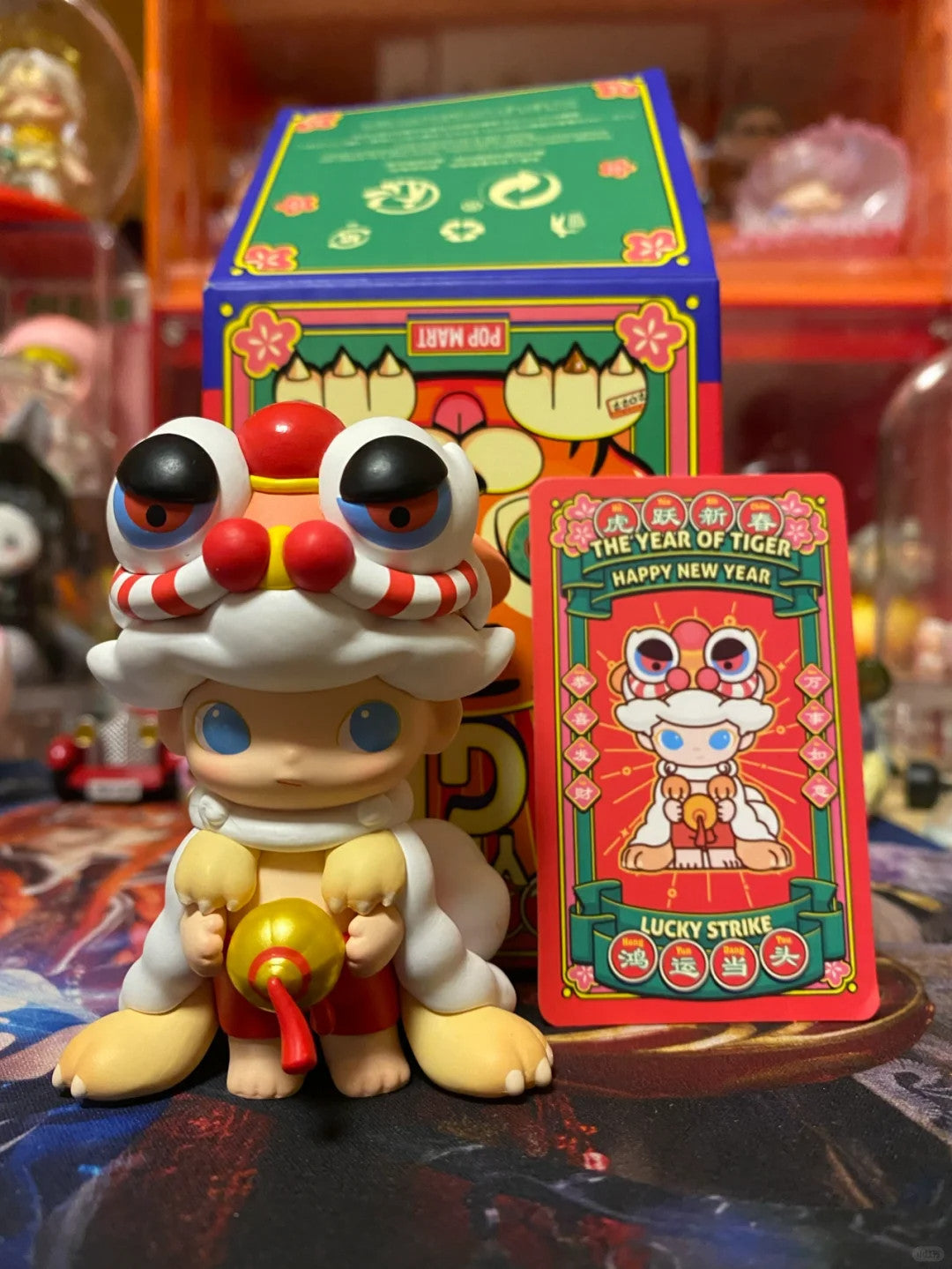POP MART The Year of Tiger Series Skullpanda Blind Box Confirmed Figure Toy Gift