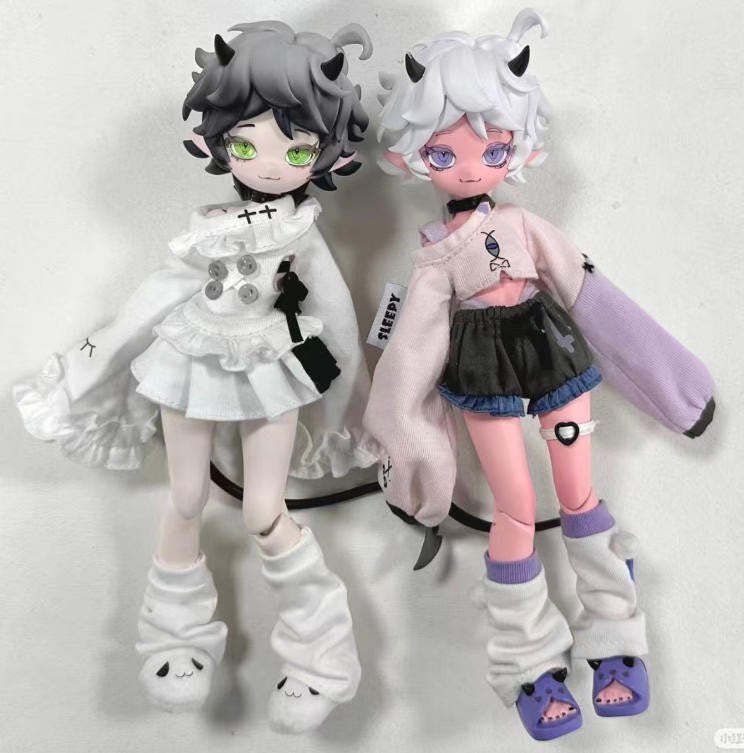 Sloth Special Cooze Devil's Born 8.2In Bjd Limited Dressable Hang Card Dressable