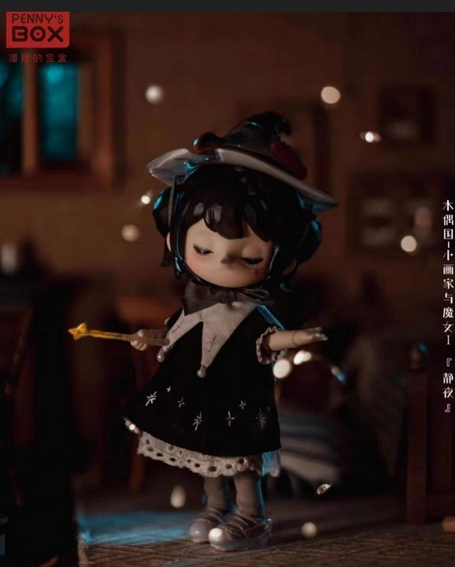 Penny's Box Little Painter and Little Witch Series 5.5In Bjd Doll Action Figure