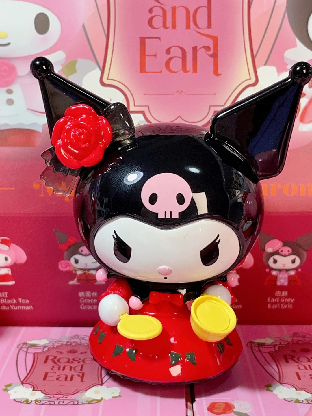 MINISO Sanrio My Melody & Kuromi Rose & Earl Series Confirmed Blind Box Figure