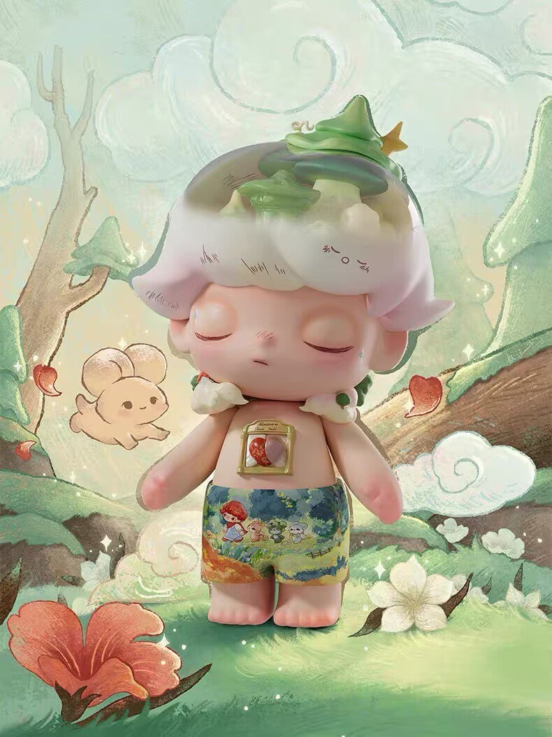 Authentic Mega Just Dimoo 400% Dreaing Wildernes Series Figure Gift New Hot