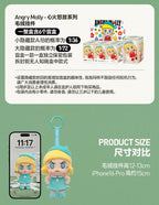 Authentic Angry Molly Series Blind Box Figures Toy Plush Pendant Toy Gift