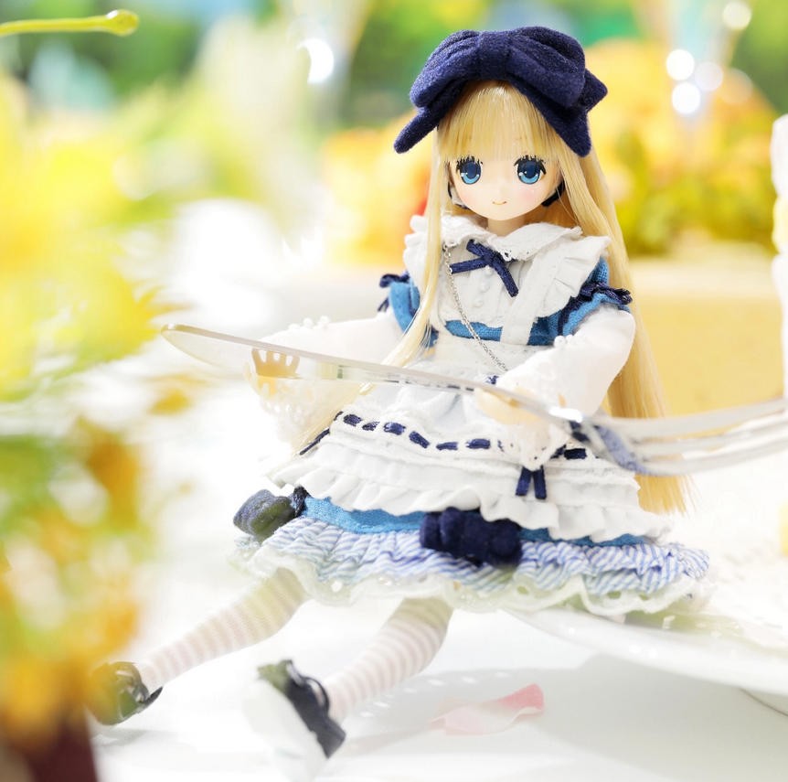 Azone Picco Ex☆Cute Koron Classic Alice 15cm/5.9In 1/12 Bjd Cute Full Set Gift