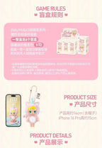 Authentic Baby Molly Pocket Friends Series Blind Box Plush Pendant Toy Keychain