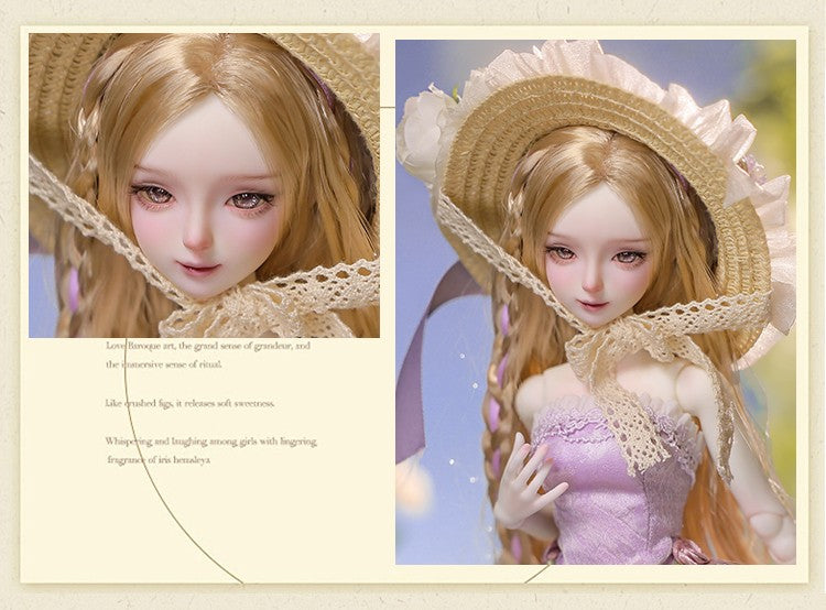 Joybjd Zhiyu French Countryside 17.3In Bjd Full Set Action Figure Official Resin