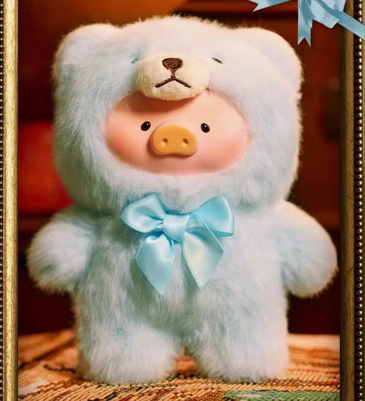 52TOYS LULU PIG VINTAGE TEDDY SERIES CONFIRMED BLIND BOX FIGURES TOY PLUSH DOLL
