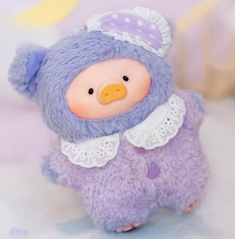 Toyzero Lulu The Piggy Dreaming Wonderland 10cm/3.9In Vinyl Plush Pendant Gift