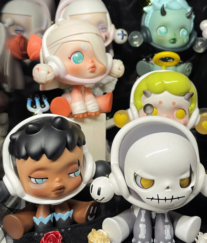POP MART Skullpanda Ancient Castle Series Dark Style Confirmed Blind Box Figure