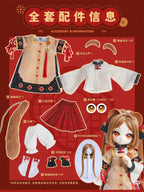 Tinyfox Weasel Money Drawing 27.5cm/10.8In Bjd Full Set Official Action Figure