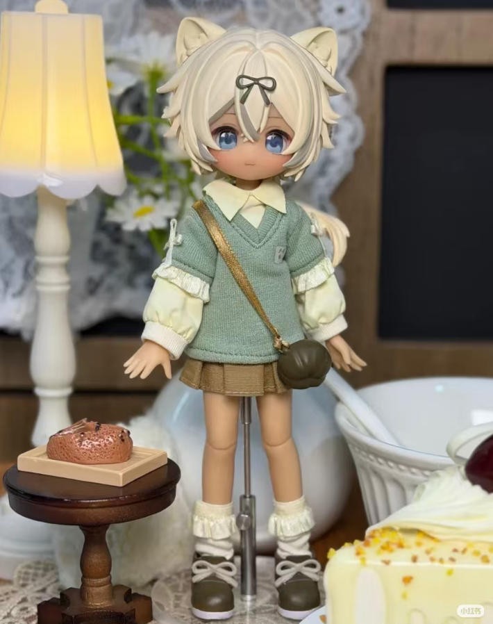 7Pcs Fruit Hard Candy Research Institute Bjd Dressable Action Figures In Stock