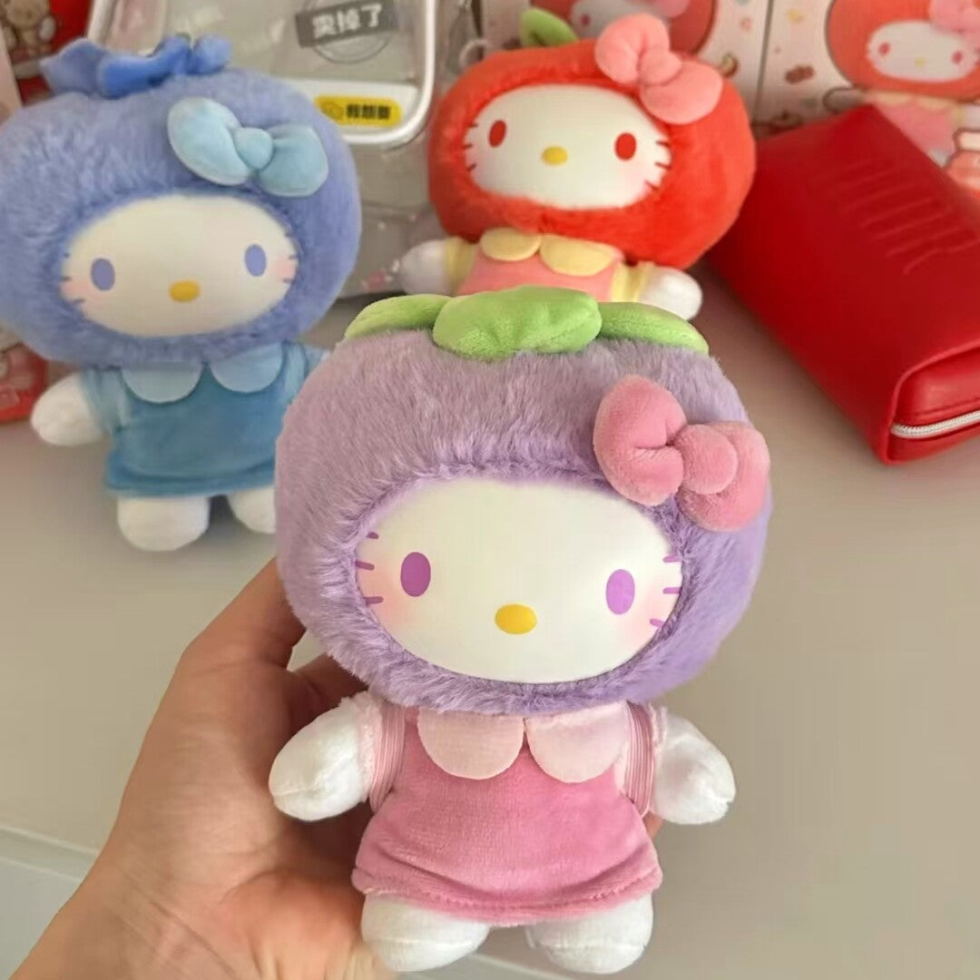 TopToy Hello Kitty Fruity Paradise Plush Series Toys Confirmed Blind Box Figure