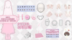 Mix Angel XiaoMei 25.5cm/10In Bjd Hang Card Dressable Limited Action Figure Doll