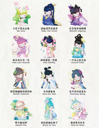 Rolife Nanci Poetic Beauty Series Blind Box Confirmed Figure Art Toy Hot Gift