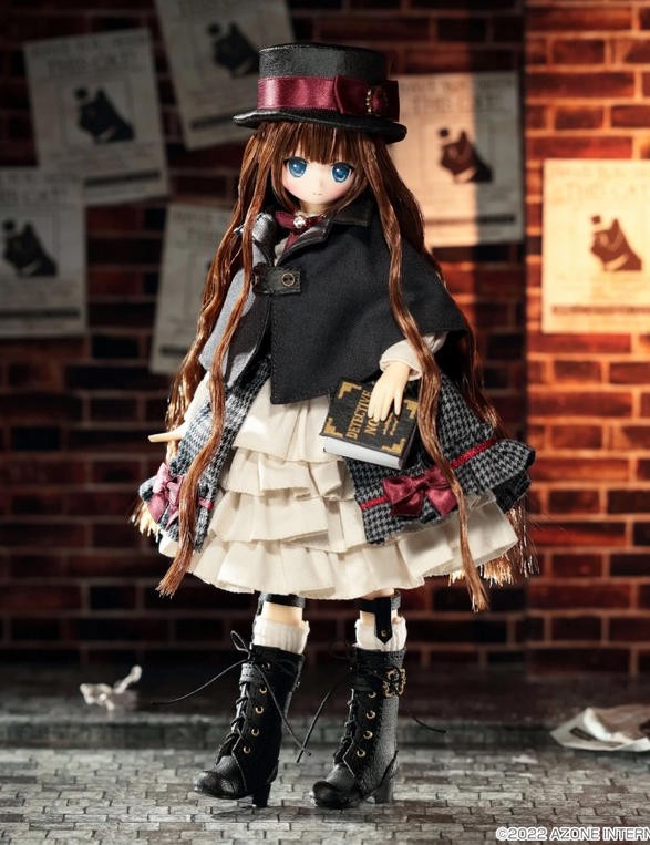 Azone Alvastaria Ravi Brown Hair 23cm/9In 1/6 Bjd Dressable Action Figure Gift