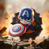 Captain America Storming the Battlefield
