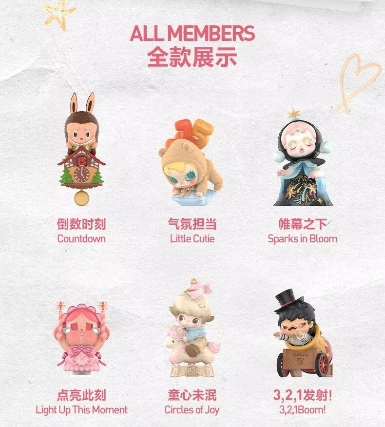 Celebrating The Moment 15th Anniversary Series Blind Box Figures Hot Cute Toy