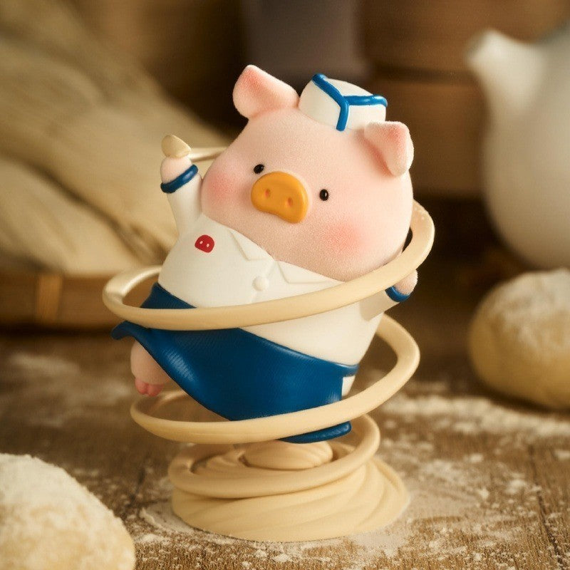 TOYZERO LuLu The Piggy LU's Small Restaurant Series Confirmed Blind Box Figure