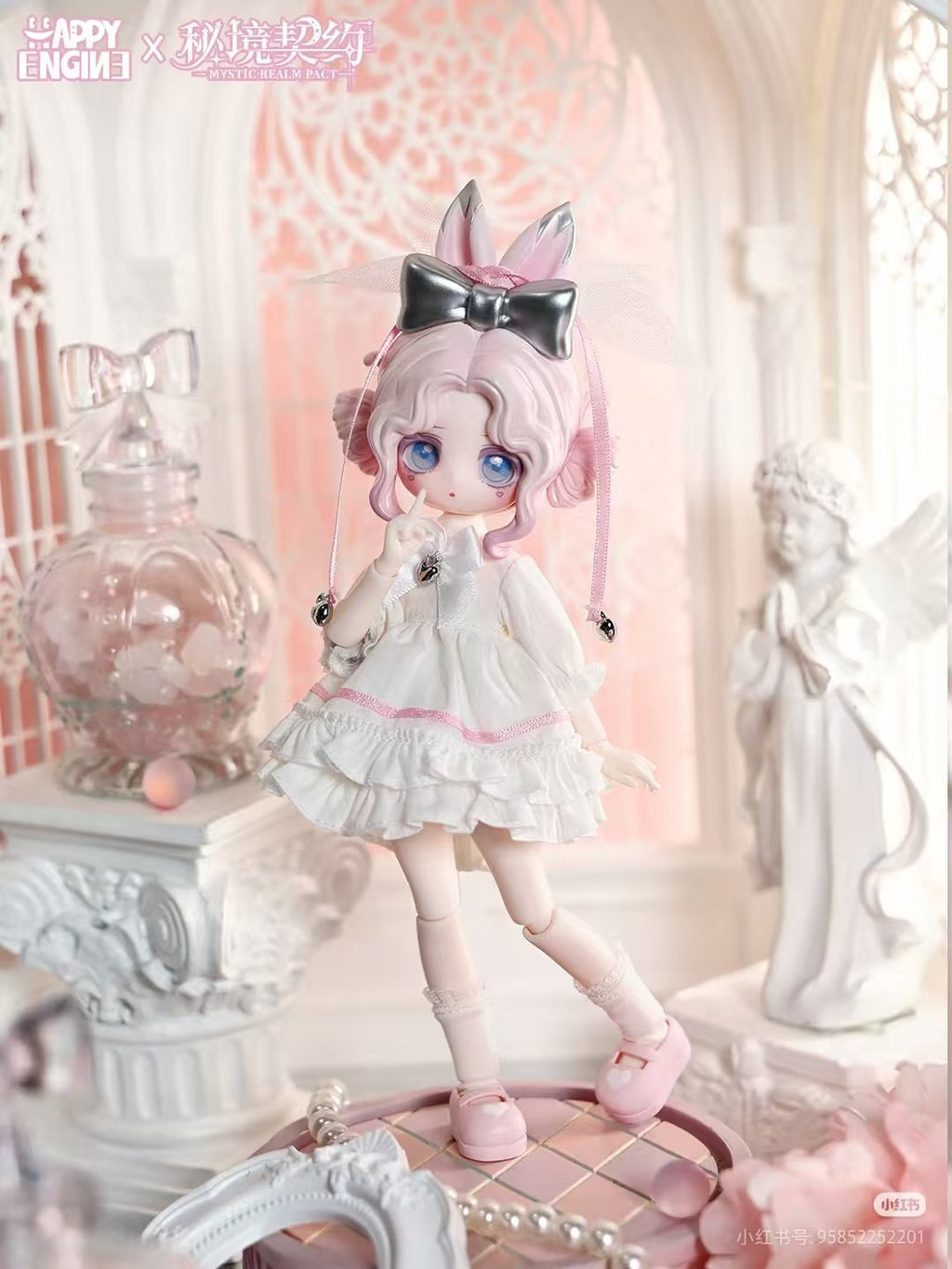6Pcs The Luluelf Story Mystic Realm Pact Series 8.2" Bjd Dressable Action Figure