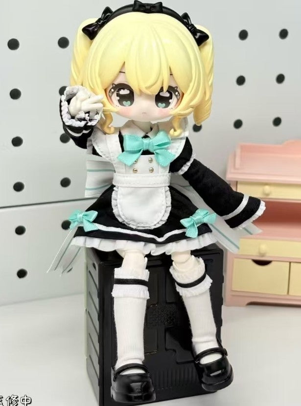 Unveiled Door Maid Outfit Kitchen Butler The Key Collection 16.8cm/6.6" Bjd Doll