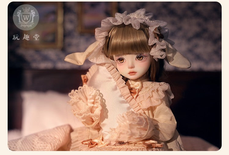Joybjd Ari Pajama Girl Dolly 27cm/10.6In Bjd Full Set 1/6 Action Figure Official