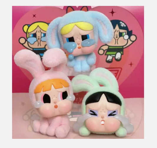 Authentic CRYBABY x The Powerpuff Girls Series Confirmed Blind Box Figure Toy