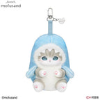 6Pcs Mofusand Kiramekko Fluffy Kittens Collectible Plush Vinyl Pendants Gift